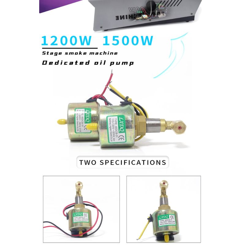 Oil Pump Power Pump 55DCB for Fog Machines Electromagnetic Pump Precision Oil Control Whisper-Quiet Performance