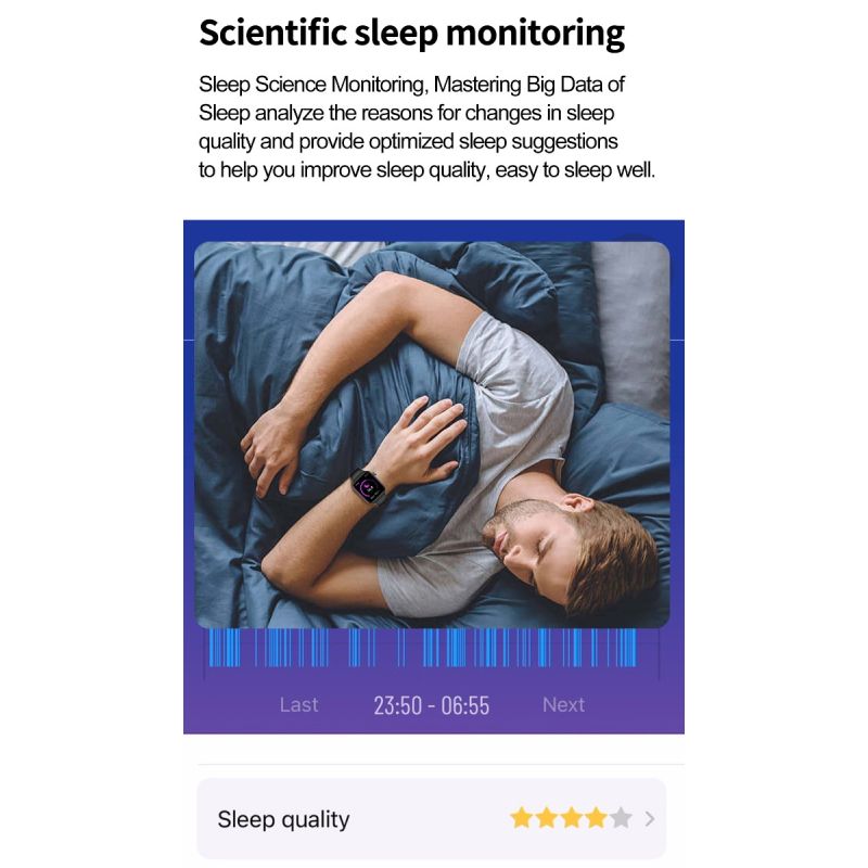 ET570 Reloj inteligente de glucosa en sangre ECG Frecuencia cardíaca Presión arterial Smartwatch