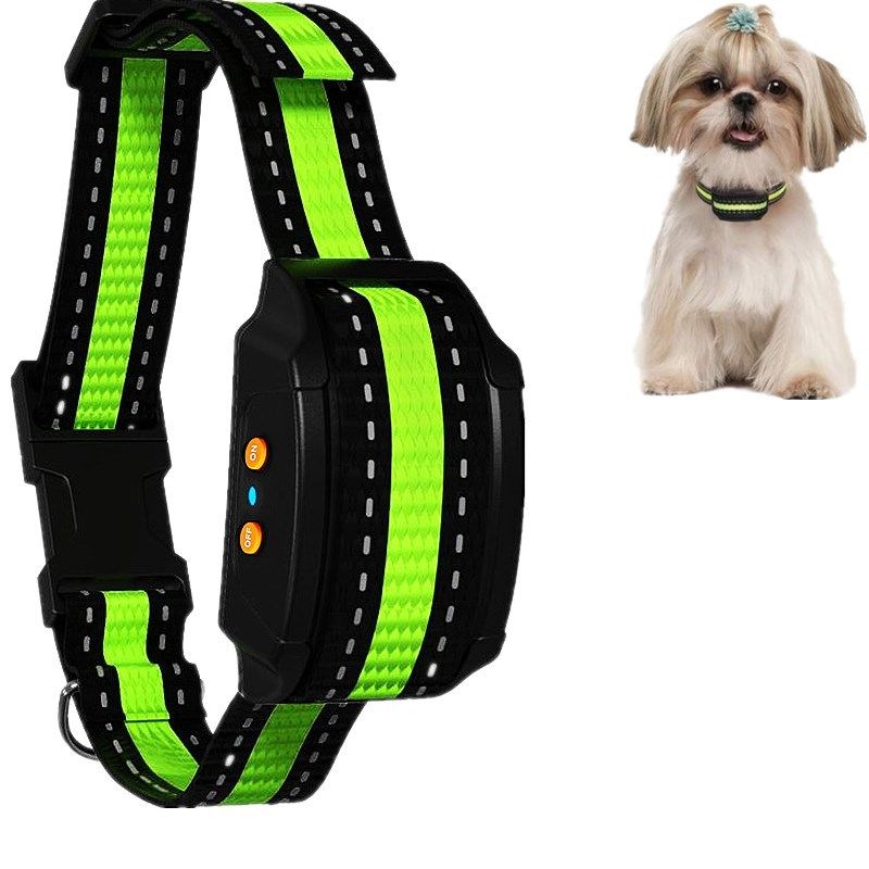 Dispositivo inteligente antiladridos para perros, Collar ultrasónico eléctrico USB para entrenamiento de perros, Collar antiladridos para dejar de ladrar, vibración