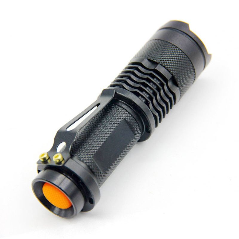 SK68 XML-Q5  COB LED Portátil Mini Zoom Flashlight