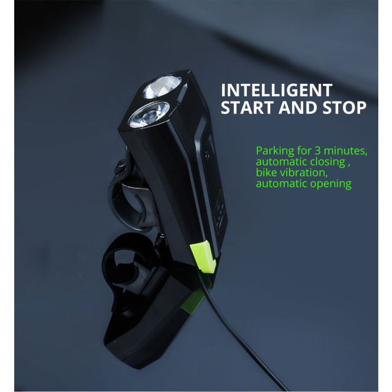 Luces de bicicleta 2x t6 2400 lúmenes USB recargable bicicleta luz delantera