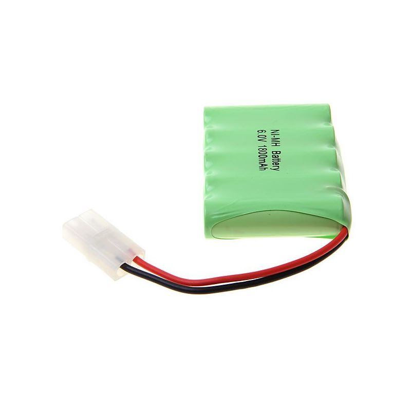 Batería recargable Ni-MH de 6 V AA y 1800 mAh