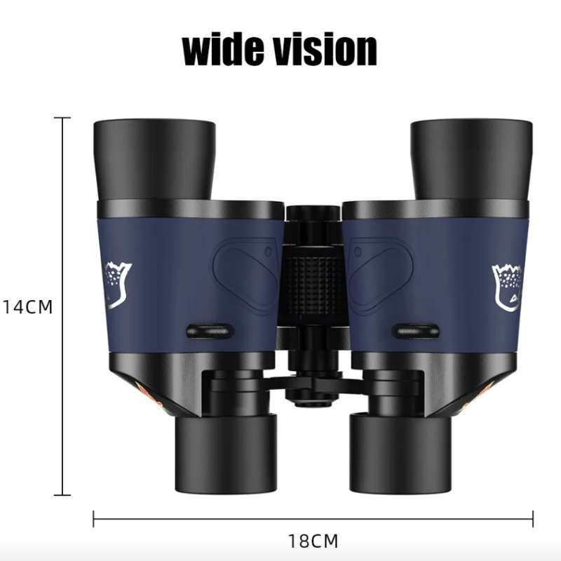 Binoculares ópticos BAK4 60x60 telescopio binocular potente portátil de larga distancia HD