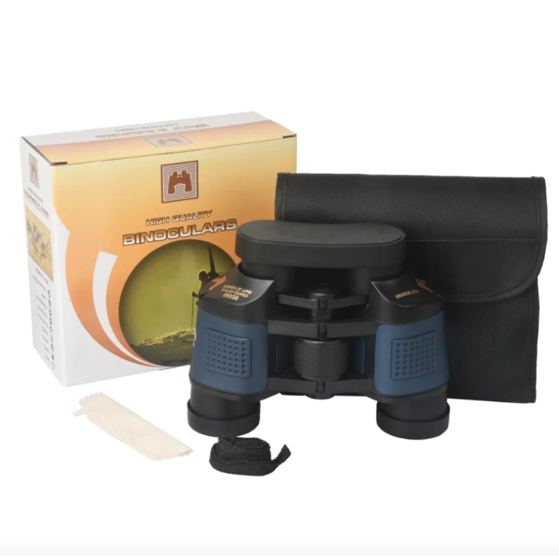 Binoculares ópticos BAK4 60x60 telescopio binocular potente portátil de larga distancia HD
