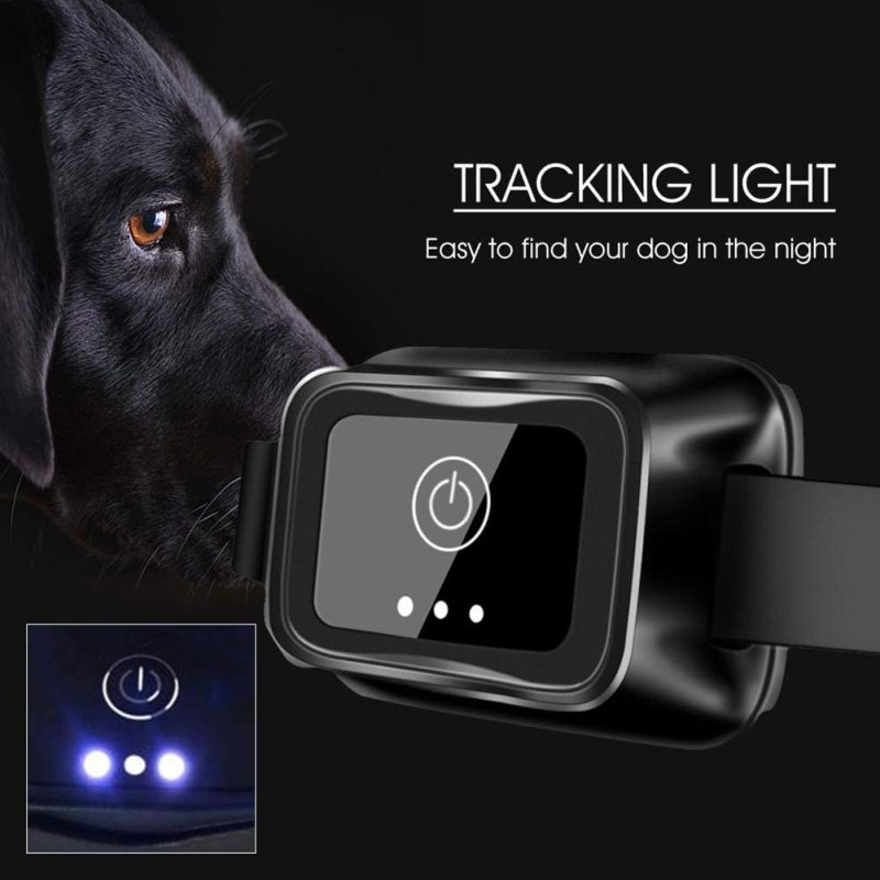 Nuevo collar de entrenamiento eléctrico de 800 m, collar de choque de perro con 3 modo de entrenamiento, collar electrónica de entrenamiento de choque de perros con remoto para perros pequeños grandes grandes