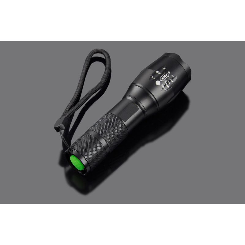 UltraFire A100 Zoomable T6 5 modelos 1800-lumen LED linterna