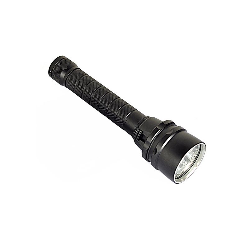 Impermeable 100m Diving 6000lm Linterna subacuática 3 x XML T6 LED Brillo de la luz Durable