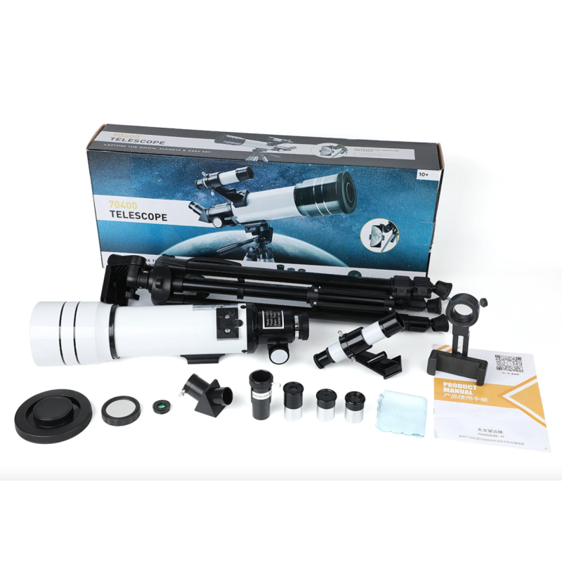 Bossdun 333X Telescopios astronómicos profesionales para que los niños vean el universo Luna Estrellas Monocular del espacio profundo