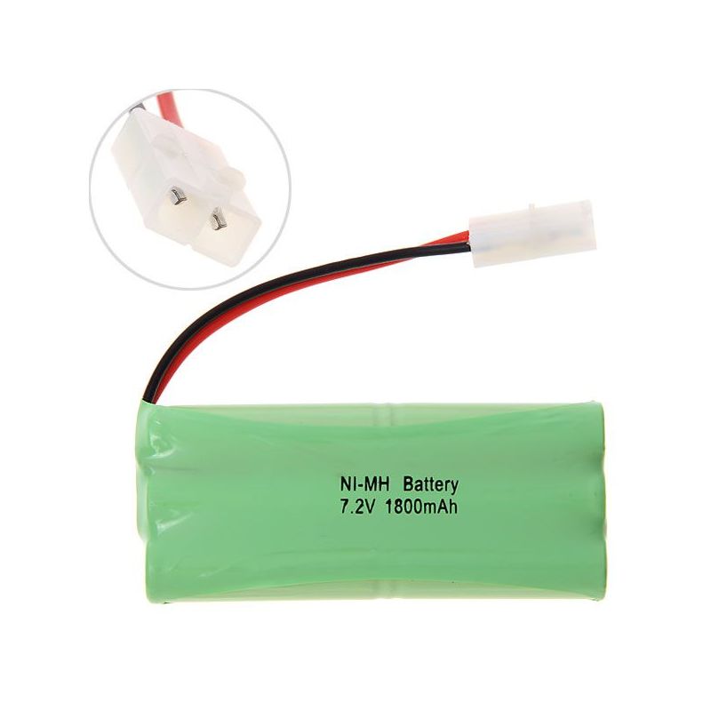 Batería recargable Ni-MH de 7,2 V AA y 1800 mAh
