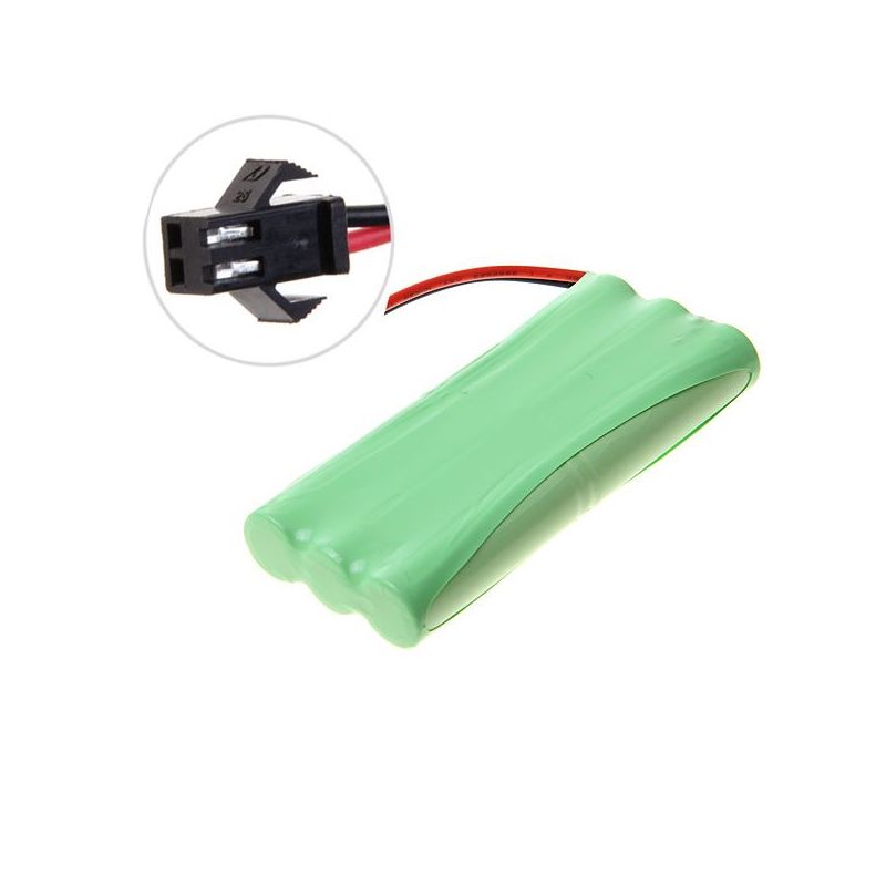 Batería recargable con enchufe SM Ni-MH de 7,2 V AA y 1800 mAh