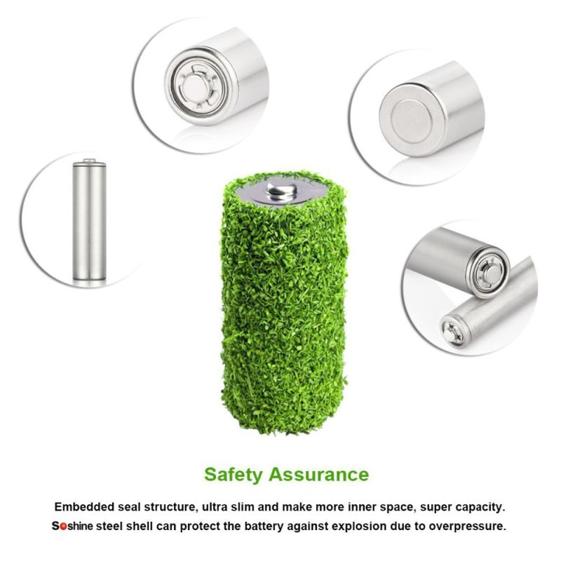 SOSHINE 6500mAH 3.7V 32650 Batería recargable de litio de litio