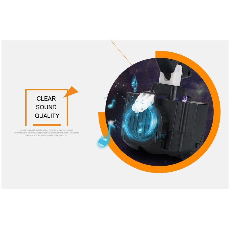 Actualización de 20,5 cm Robot de control remoto BB-8 Ball RC Robot inteligente 2.4G BB8 con figura de acción de sonido BB-8 Juguetes de regalo para niños