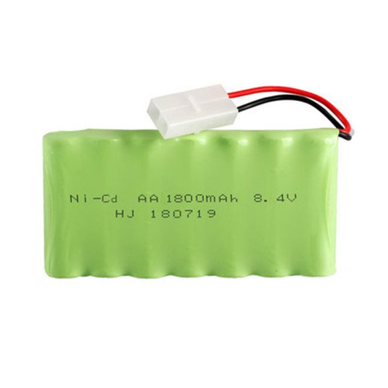 Batería recargable Ni-MH de 8,4 V AA y 1800 mAh