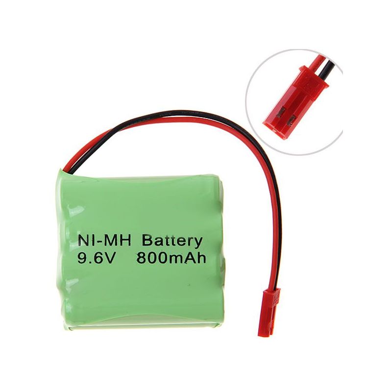 Batería recargable Ni-MH de 9,6 V y 800 mAh AAA