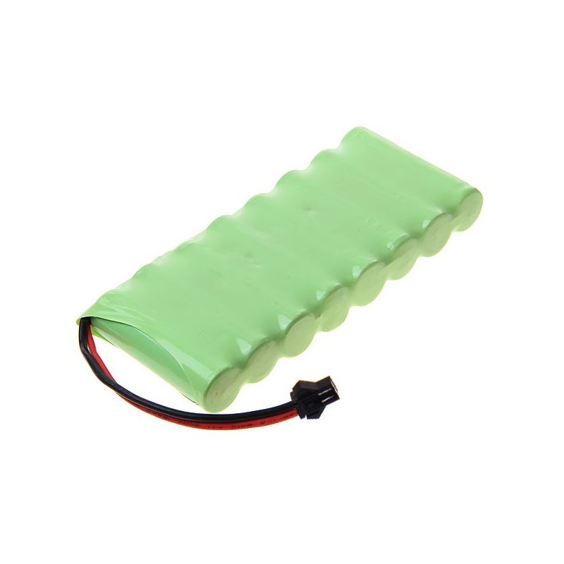 Batería recargable con enchufe SM Ni-MH de 9,6 V AA y 1800 mAh