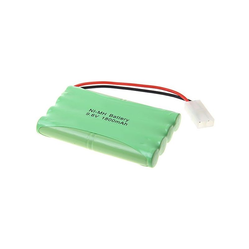 Batería recargable Ni-MH de 9,6 V AA y 1800 mAh