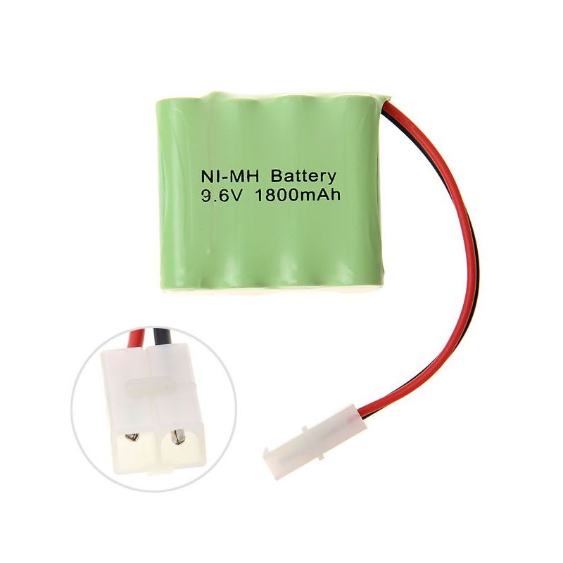 Batería recargable Ni-MH de 9,6 V AA y 1800 mAh