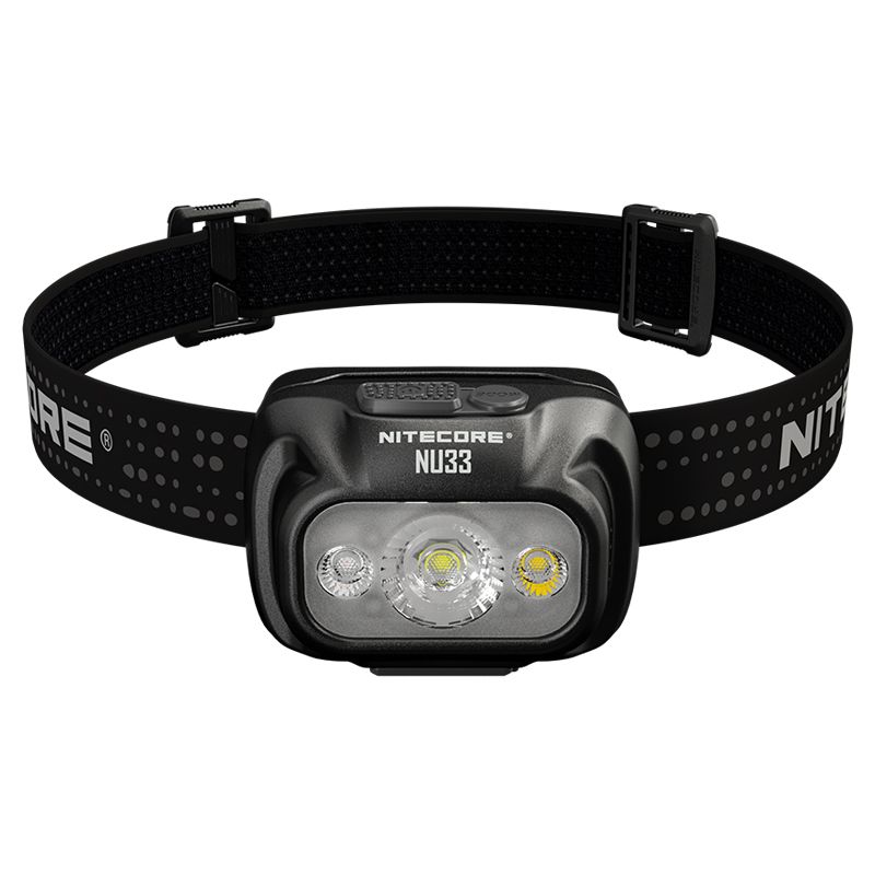 Nitecore NU33 USB-C linterna frontal recargable 700LM alto CRI LED linterna impermeable al aire libre