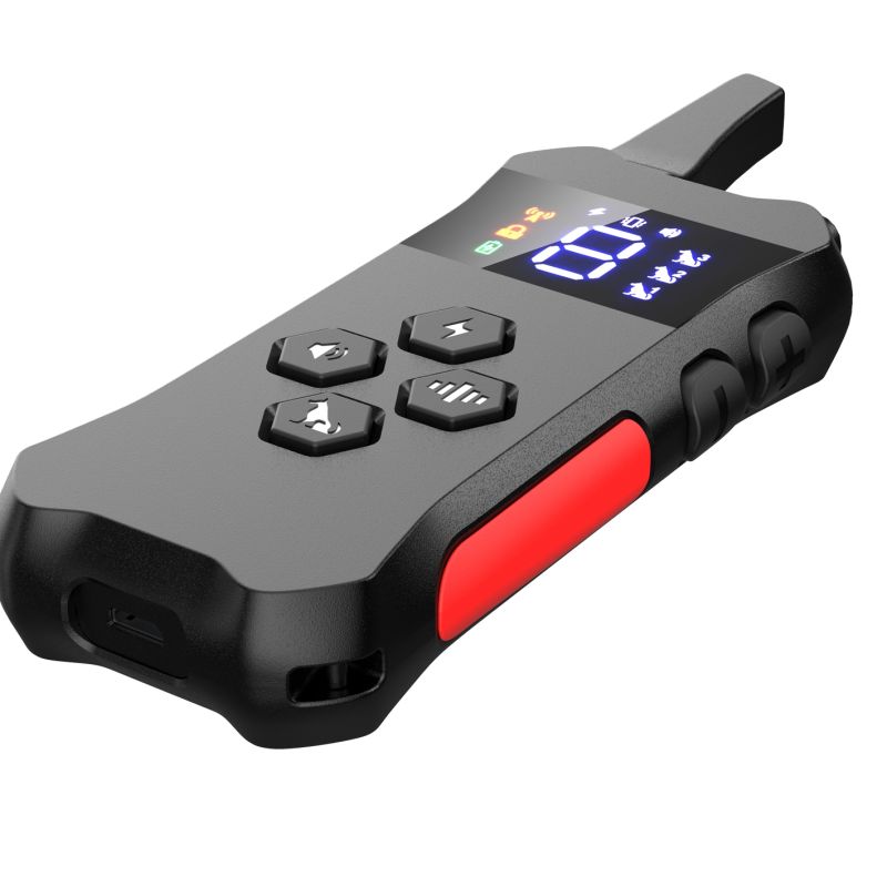 2021 Nuevo collar de entrenamiento para perros con collar de choque impermeable recargable remoto para perros 3 modos de entrenamiento, beep vibración y shock