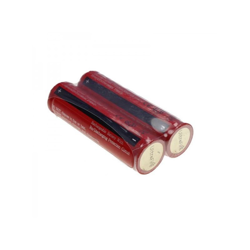 UltraFire BRC 3000MAH 3.7V 18650 Batería con PCB (1 par)