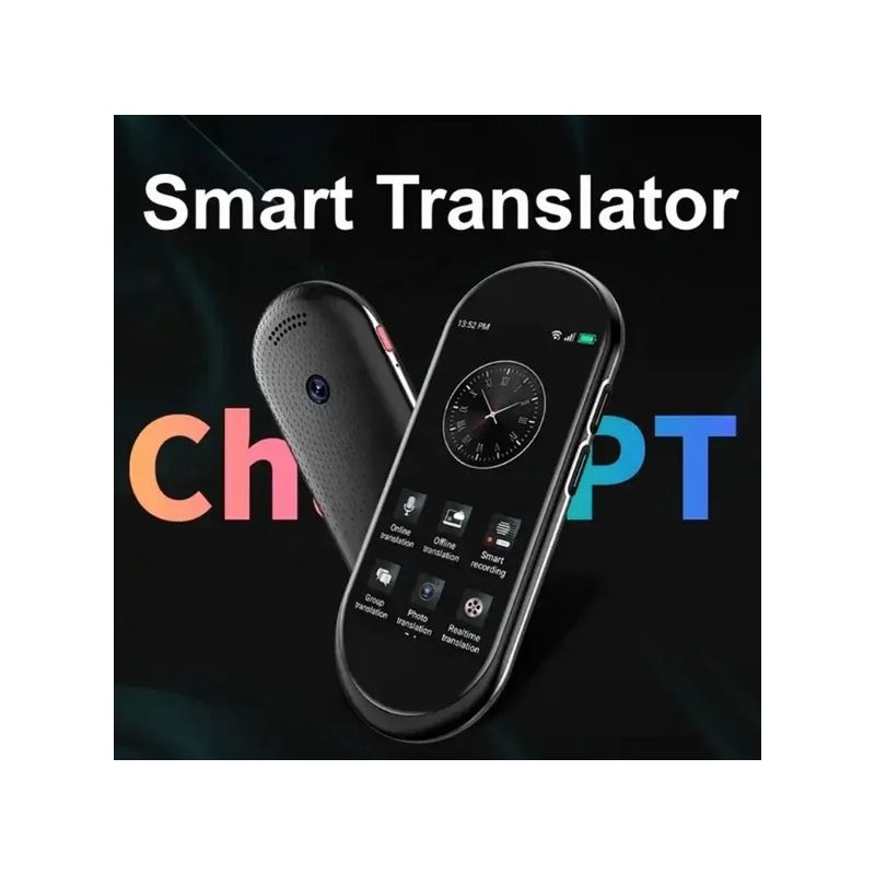Traductor de voz A10, Chat de 4,1 pulgadas, GPT, multilenguaje, SIM 4G, dispositivo inteligente de traducción en tiempo Real para estudiantes de viajes globales