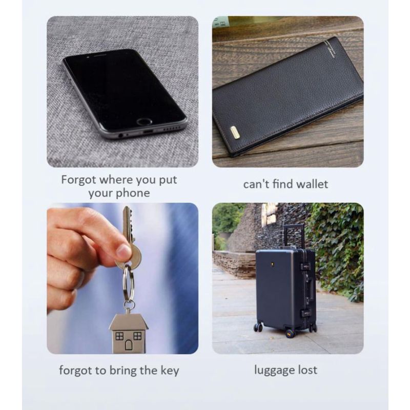 Mini rastreador GPS Bluetooth 4,0 localizador inteligente para AirTag dispositivo antipérdida inteligente localizador GPS llaves móviles buscador de niños y mascotas