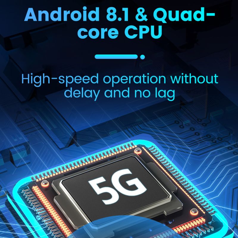 Carplay Box inalámbrico Android Auto adaptador para Netflix YouTube Universal Multimedia Video Box Blueooth Auto accesorios