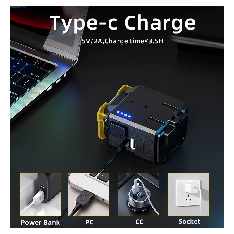 Luces delanteras de bicicleta con cable de corte colgante Nitebeam, luz delantera de bicicleta, luz de bicicleta con control remoto inalámbrico