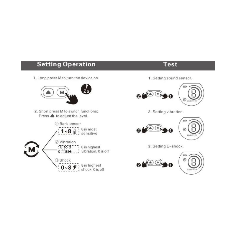 Collar de perro antiladridos automático inteligente, tapón de corteza recargable, deja de ladrar