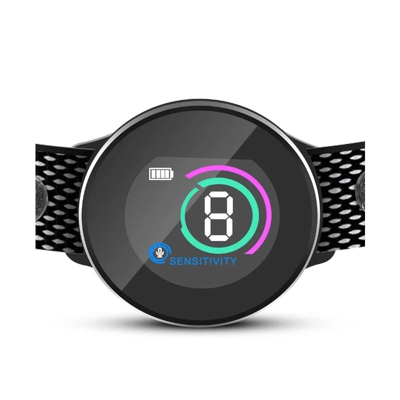 Collar de perro antiladridos automático inteligente, tapón de corteza recargable, deja de ladrar