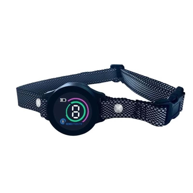 Collar de perro antiladridos automático inteligente, tapón de corteza recargable, deja de ladrar