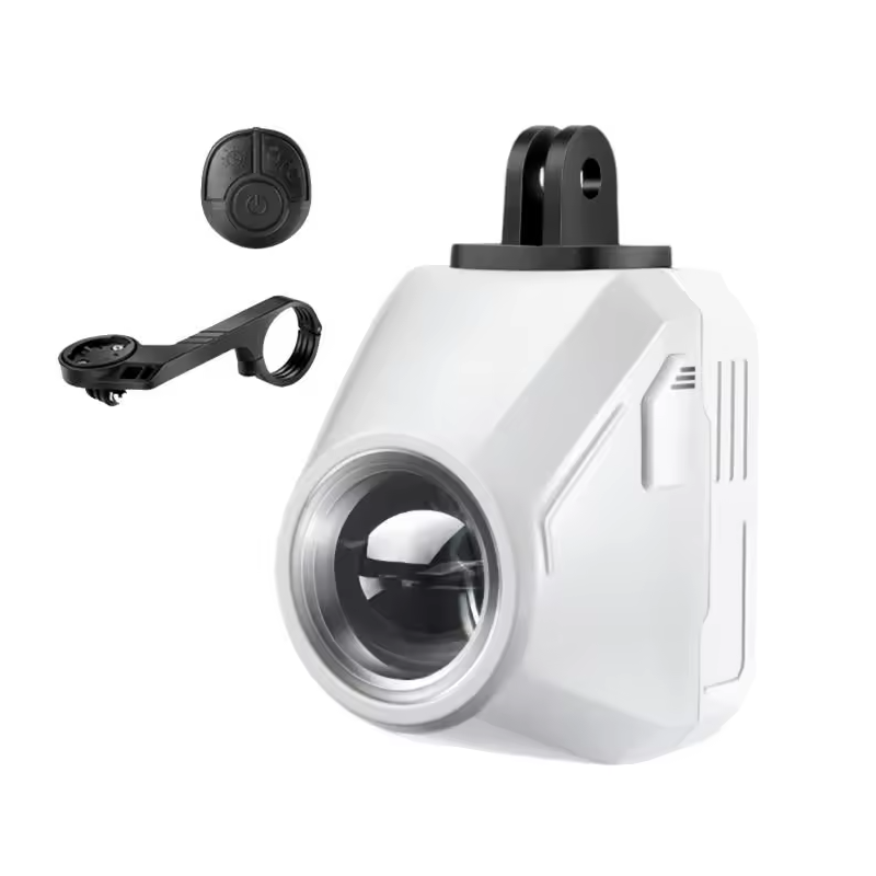 Luces delanteras de bicicleta con cable de corte colgante, 1600 LM, control remoto inteligente inalámbrico para bicicleta, faro alto