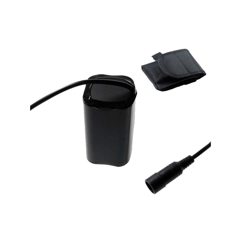 5521 Interfaz DC 8.4V 4x18650 4800mAh Batería de luz de bicicleta para luz de bicicleta LED