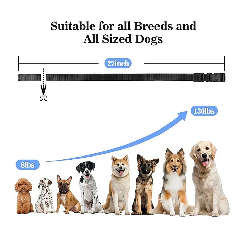 Collar de entrenamiento eléctrico para perros de 1000m, Collar de entrenamiento con Control remoto para mascotas, Collar recargable para Control de ladridos de perros, Collar de parada de choque