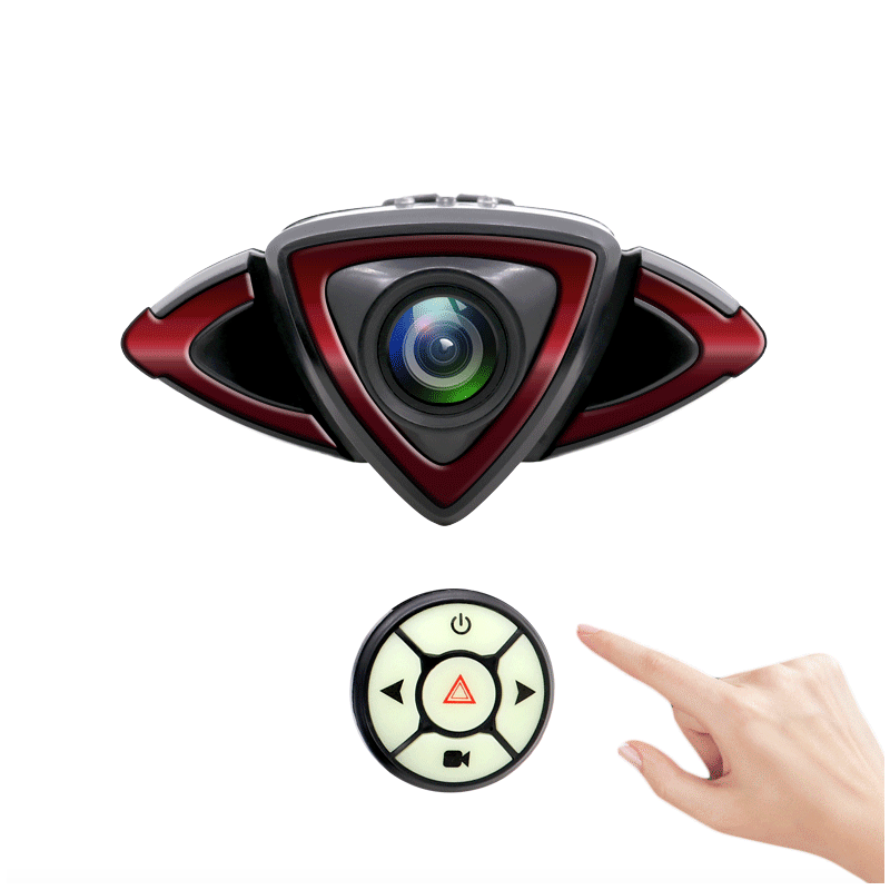 Grabadora de luz trasera de bicicleta, cámara 1080P, Control remoto inalámbrico inteligente, luz de señal de giro de bicicleta, luz trasera de bicicleta DV