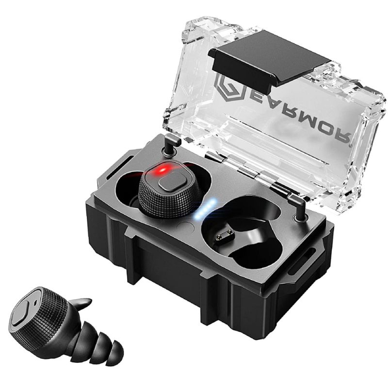 EARMOR M20 Auriculares tácticos con cancelación de ruido Auriculares electrónicos Orejeras para tiro / Para la aplicación de la ley Entorno de alto ruido