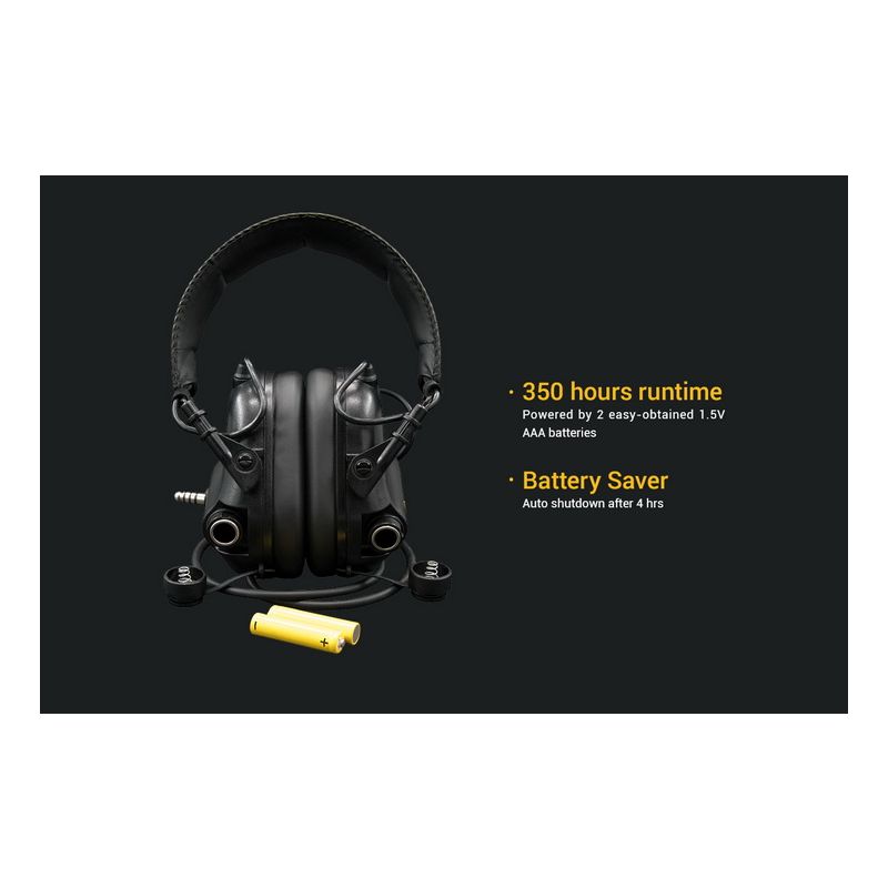 Orejeras de tiro EARMOR M32 MOD1 Auriculares tácticos para auriculares