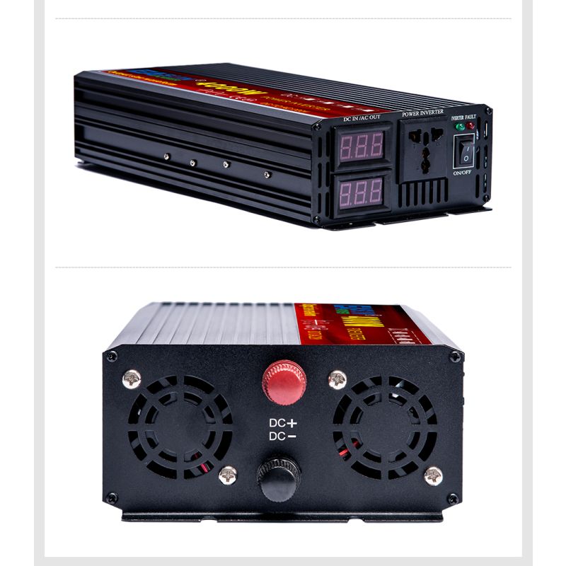 Inversor de corriente de onda sinusoidal pura EASUN 2000W 3000W 4000W 5000W 12V 24V 220V Transformador de voltaje DC 12V a AC 230V Convertidor