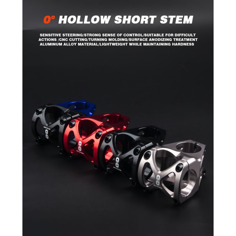 EVOSID-vástago de bicicleta de montaña, puente de bicicleta de carretera de 31,6mm, potencia corta, varilla de 40mm, mesa de manillar, elevador de vástago ajustable para ciclismo de montaña