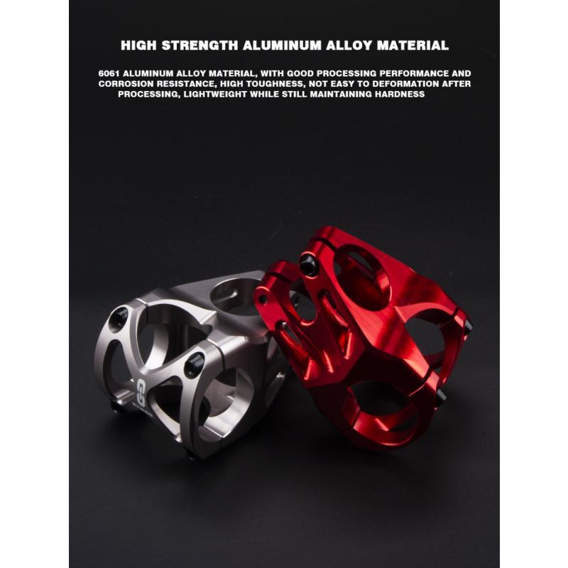 EVOSID-vástago de bicicleta de montaña, puente de bicicleta de carretera de 31,6mm, potencia corta, varilla de 40mm, mesa de manillar, elevador de vástago ajustable para ciclismo de montaña