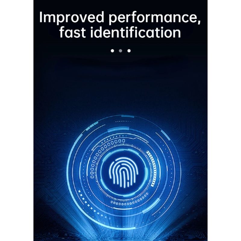 Cerradura de puerta inteligente electrónica con huella digital biométrica