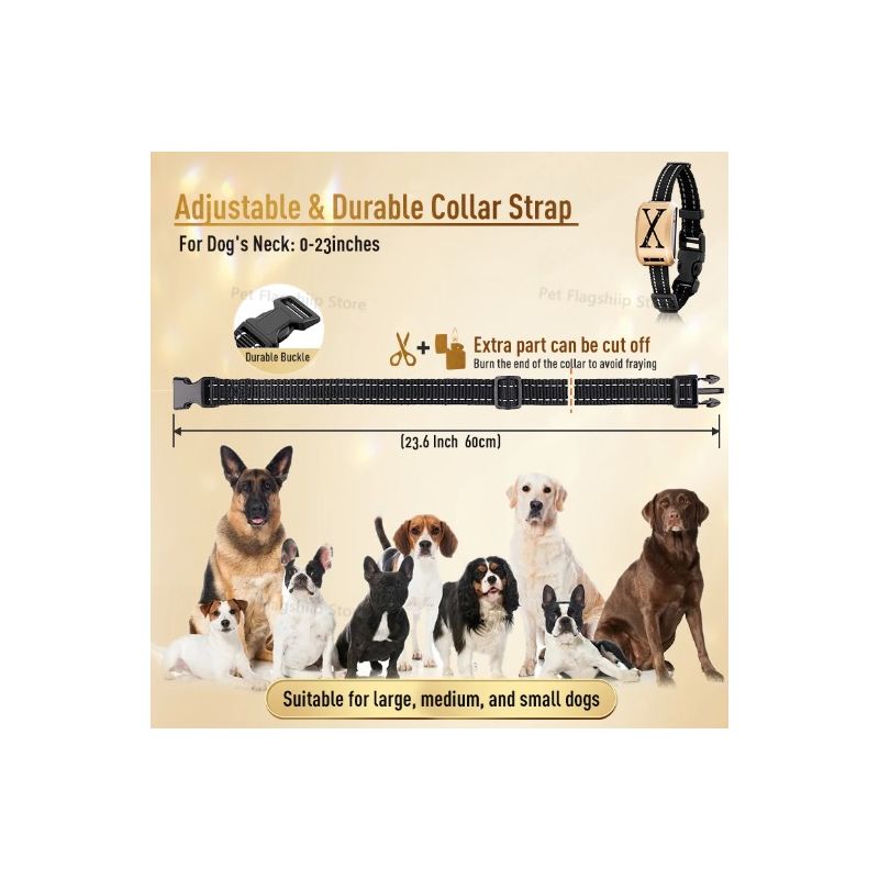 Cerca electrónica inalámbrica para mascotas y collar de entrenamiento para perros con descarga eléctrica