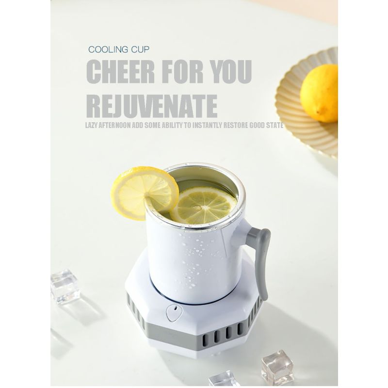 Refrigerador portátil Electric Summer Drink Beber Hervidor de refrigerador Instantáneo de enfriamiento rápido Taza de refresco frío Máquina de bebida pequeña Pequeña hervidor de electrodomésticos