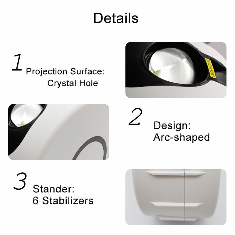 Láser estrellado cielo proyector noche luz 7 colores 360 grados rotación galaxia proyección lámpara ambiente ambiente iluminación de la noche regalo