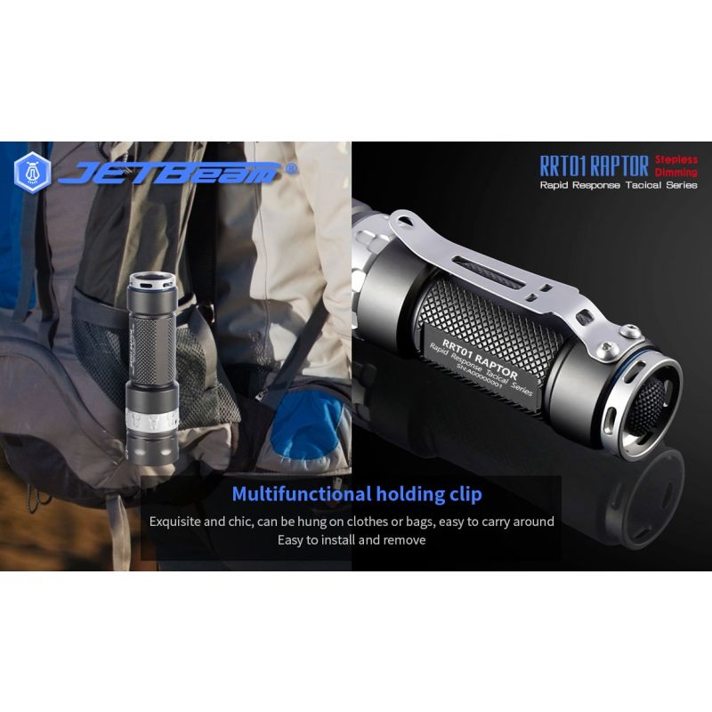 JETBEAM JET-RRT01 XP-L 950 LUMEN LED FLORTE DE EDC