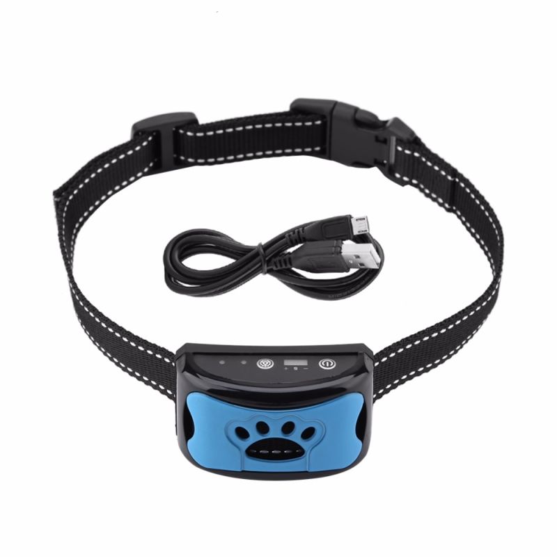 PET PERRO ANTI BARKING DISPOSITIVO USB Eléctrico Ultrasónico PERROS DE PERROS COLLAR DE PERRO PERRO DE PERRO LADING VIBRACIÓN ANTI BRADA Cuello Dropship