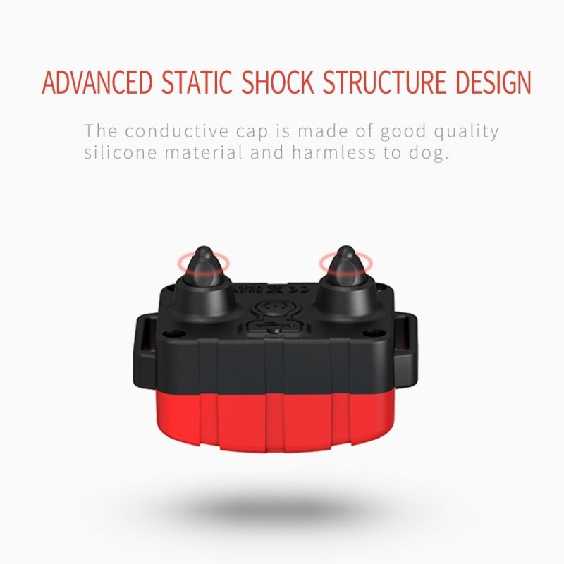 Nuevo collar de entrenamiento de perros recargable impermeable remoto de perros eléctrico de perros de perros con beep de vibración entrenamiento para perros collar de perro electrónico