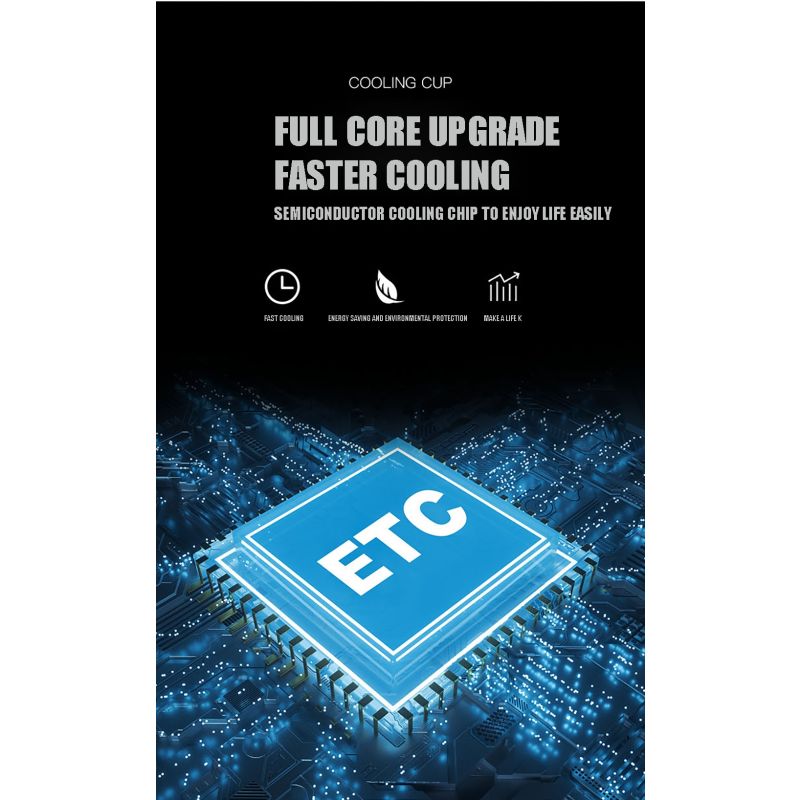 Refrigerador portátil Electric Summer Drink Beber Hervidor de refrigerador Instantáneo de enfriamiento rápido Taza de refresco frío Máquina de bebida pequeña Pequeña hervidor de electrodomésticos