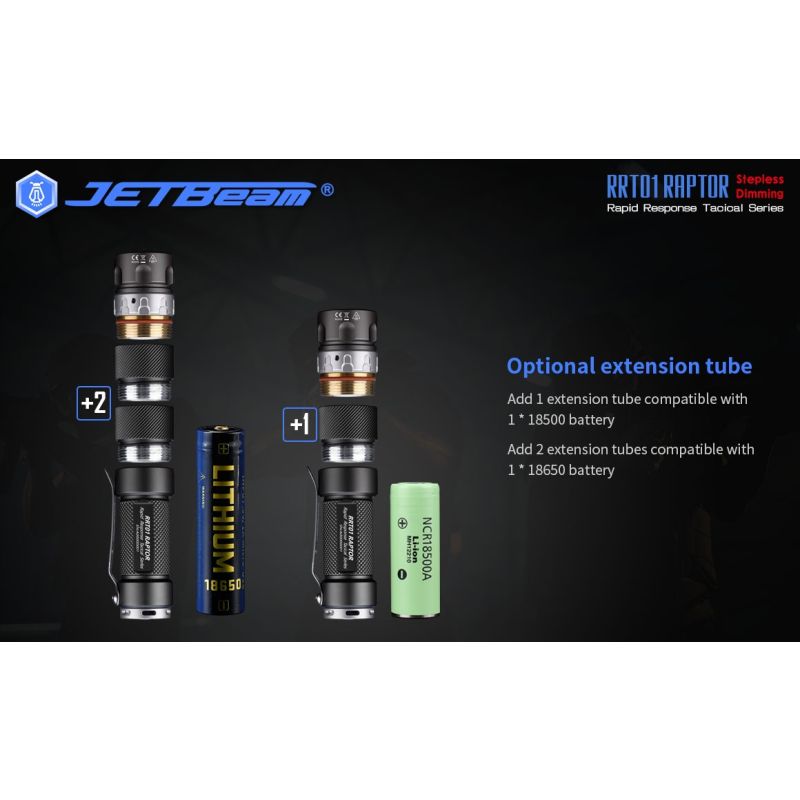 JETBEAM JET-RRT01 XP-L 950 LUMEN LED FLORTE DE EDC