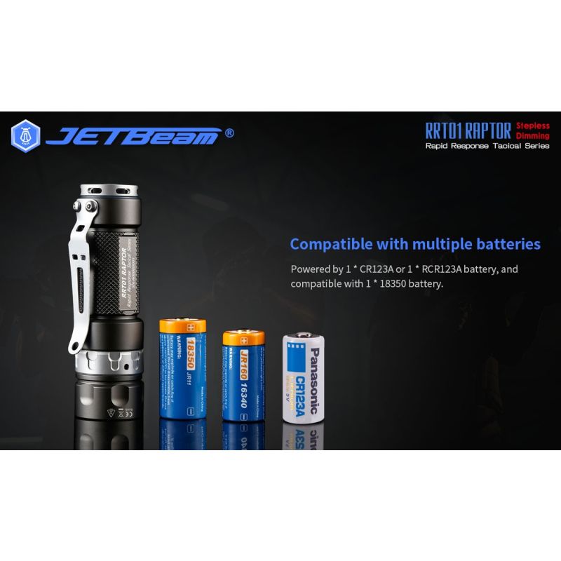 JETBEAM JET-RRT01 XP-L 950 LUMEN LED FLORTE DE EDC